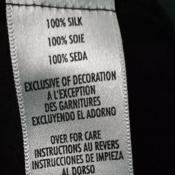 petite sophistcates size 4 blouse - Picture 6 of 8